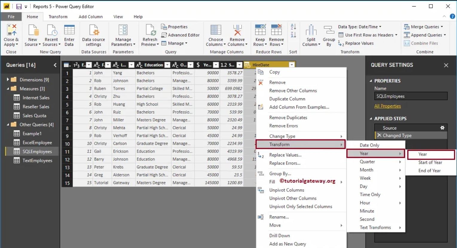 Configuring the Source image